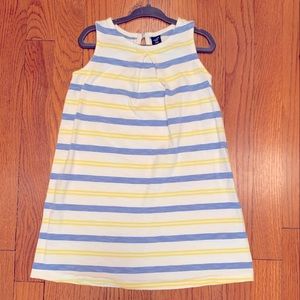 babyGap Off White Striped Dress - size 4 toddler